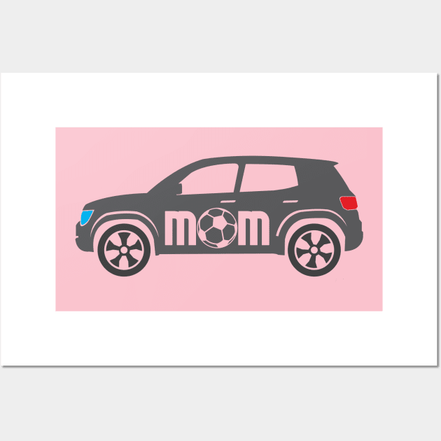 Soccer Mom Wall Art by justSVGs